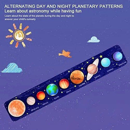 Double sided Solar puzzle board