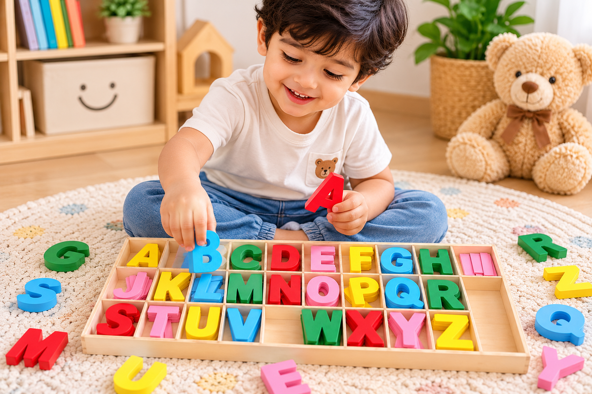Alphabet Sorting Tray