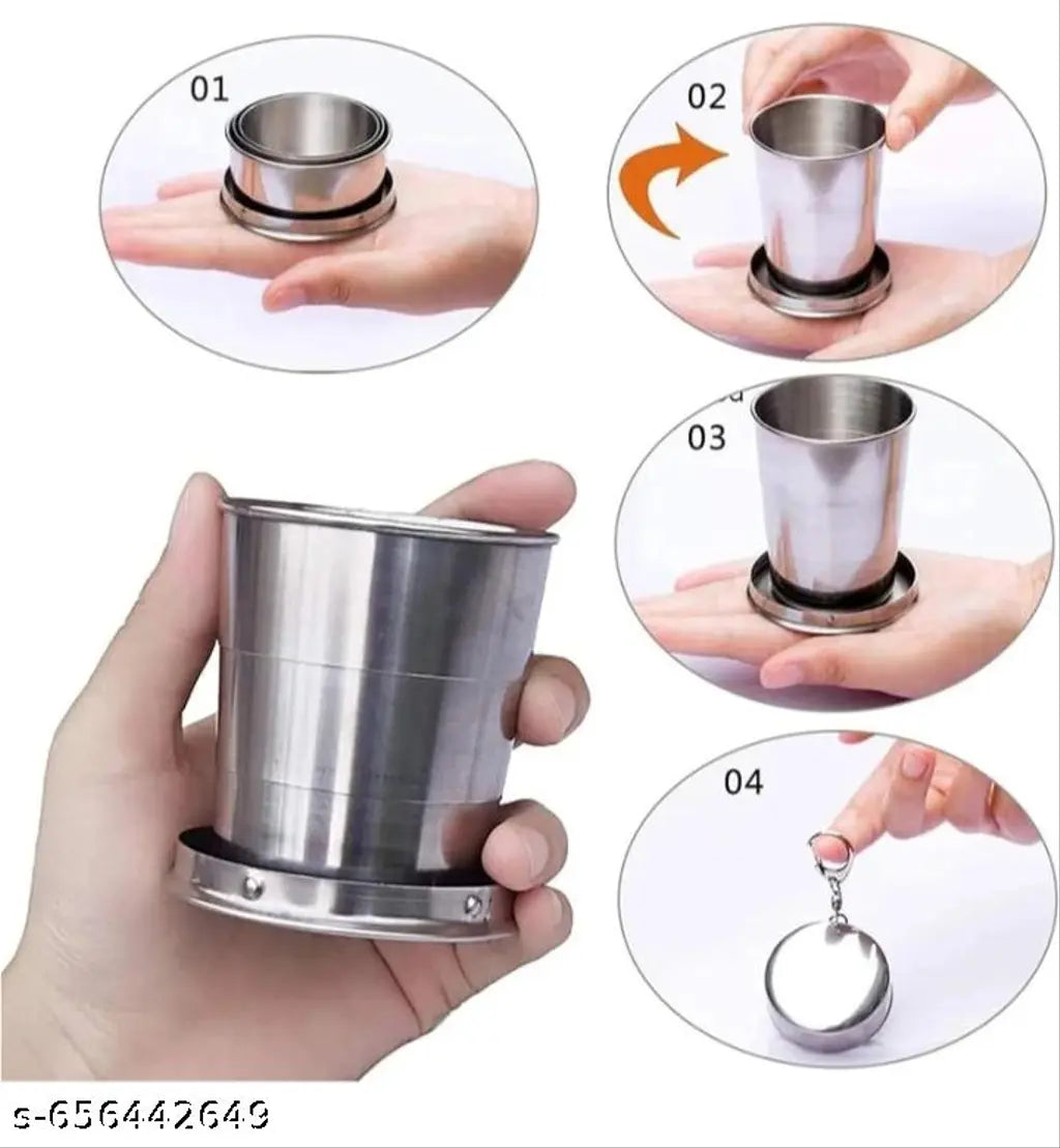 Steel Foldable mug/tumbler