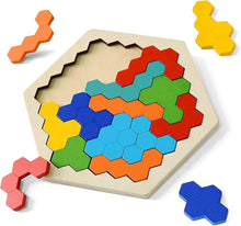 Geometric puzzle board