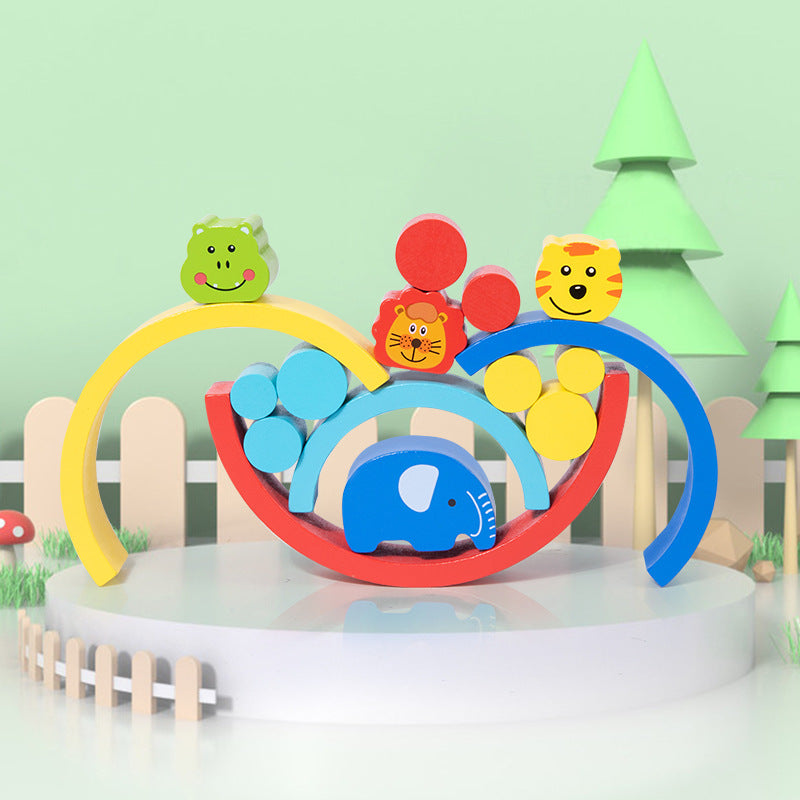 Balance rainbow block