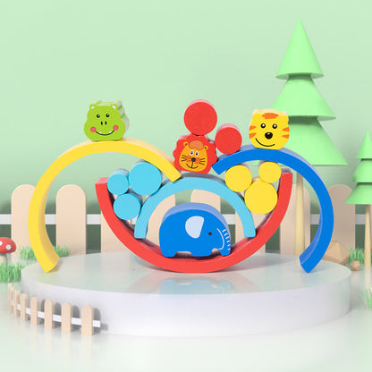 Balance rainbow block