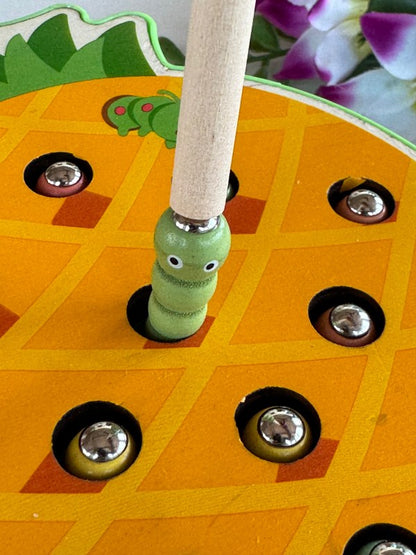pineapple fishing toy