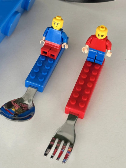 Lego spoon and fork