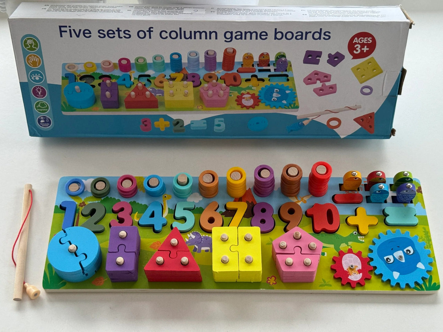 Puzzle log board [46*15 cm]