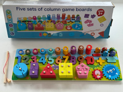 Puzzle log board [46*15 cm]