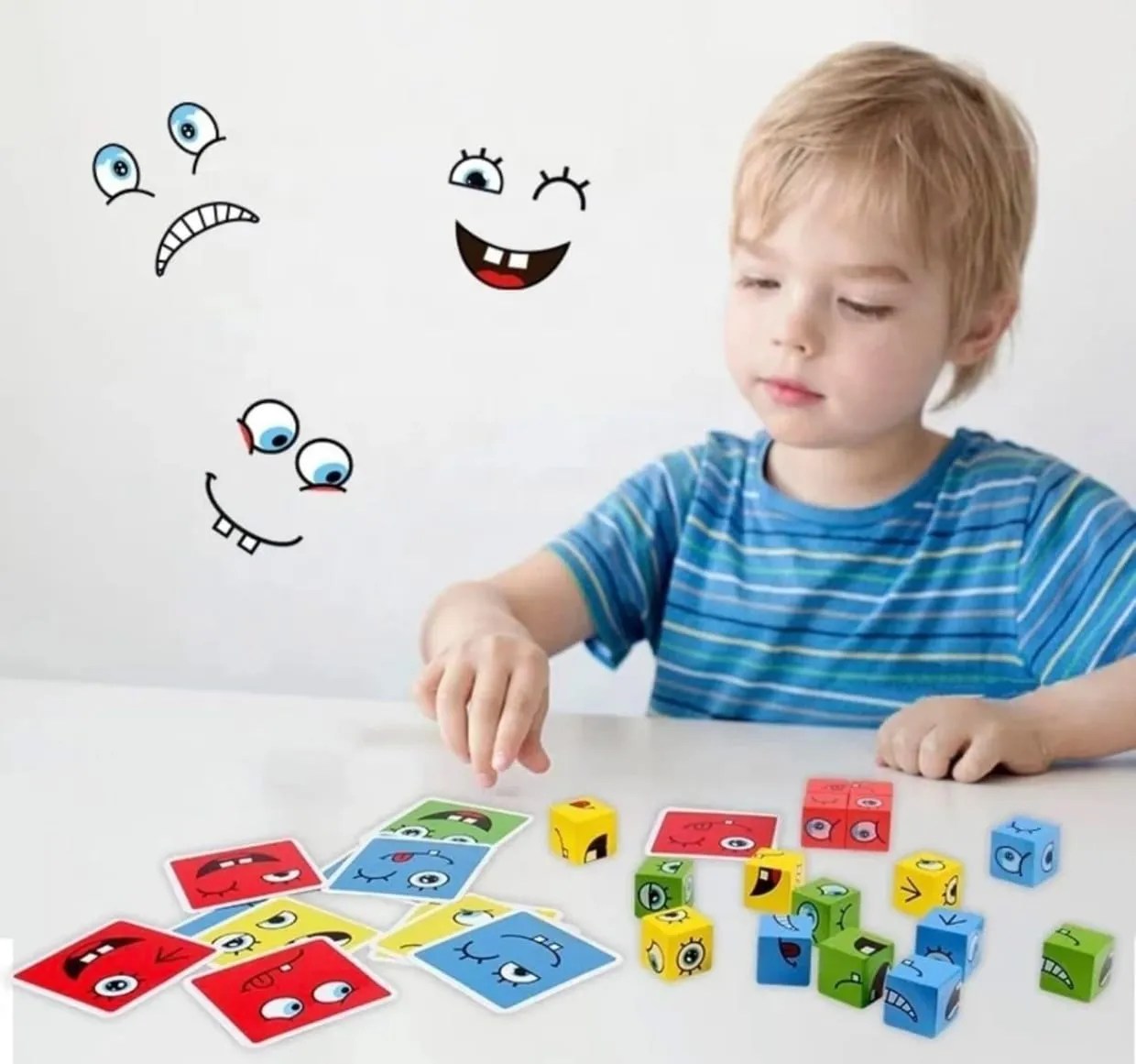 Face changing rubik’s cube [with pouch ]