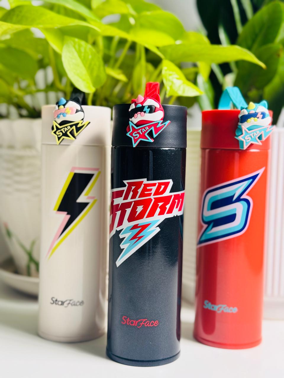 Star face Thermos
