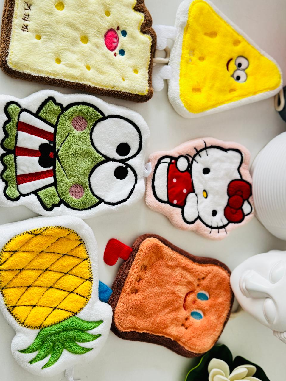 Cute kawaii hand towel