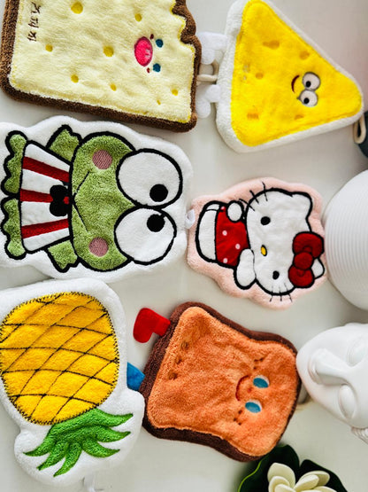 Cute kawaii hand towel