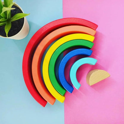 Rainbow stacker