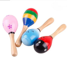 Egg with stick rattle