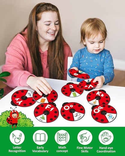 Alphabet & Number Spinner