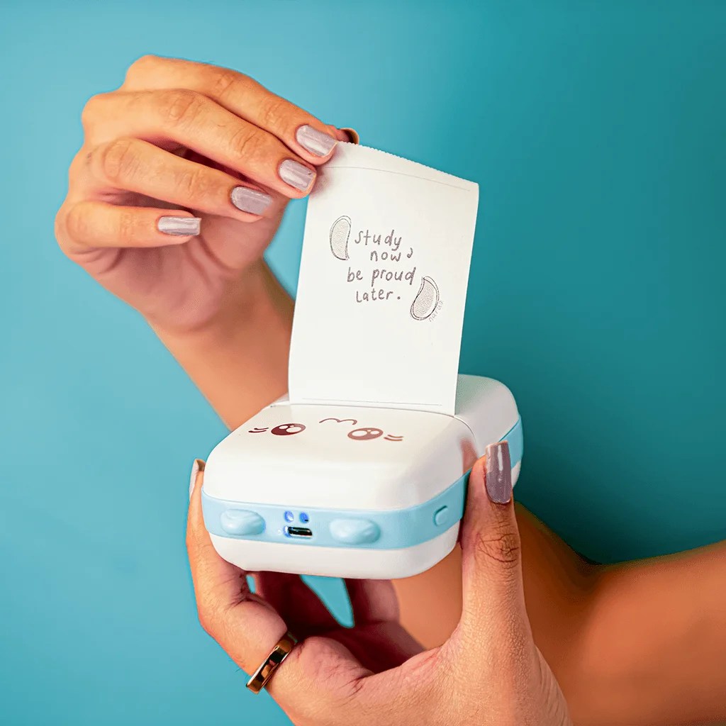 Portable Label Printer Inkless[Mini portable printer]