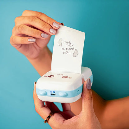 Portable Label Printer Inkless[Mini portable printer]