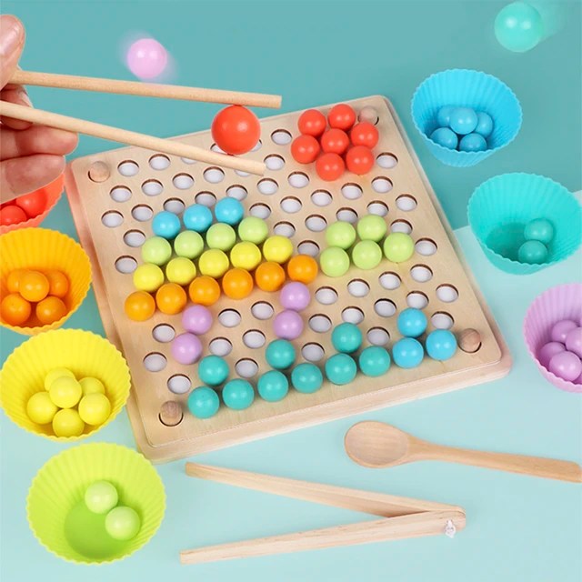 2 in 1 Beaded Memory Game
