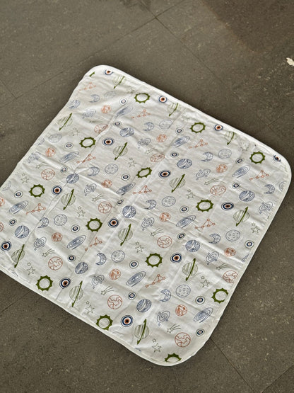 Muslin hooded towel