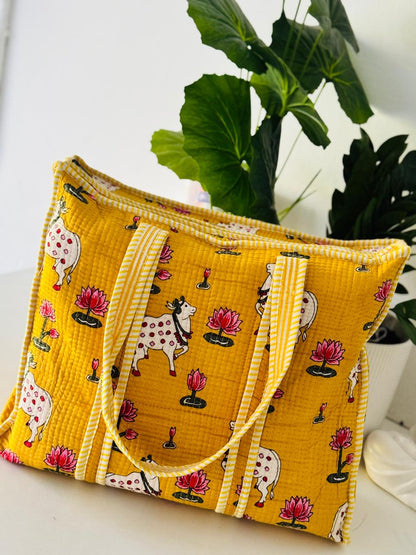 Quilted Tote bag