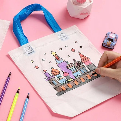 DIY Colouring Bag
