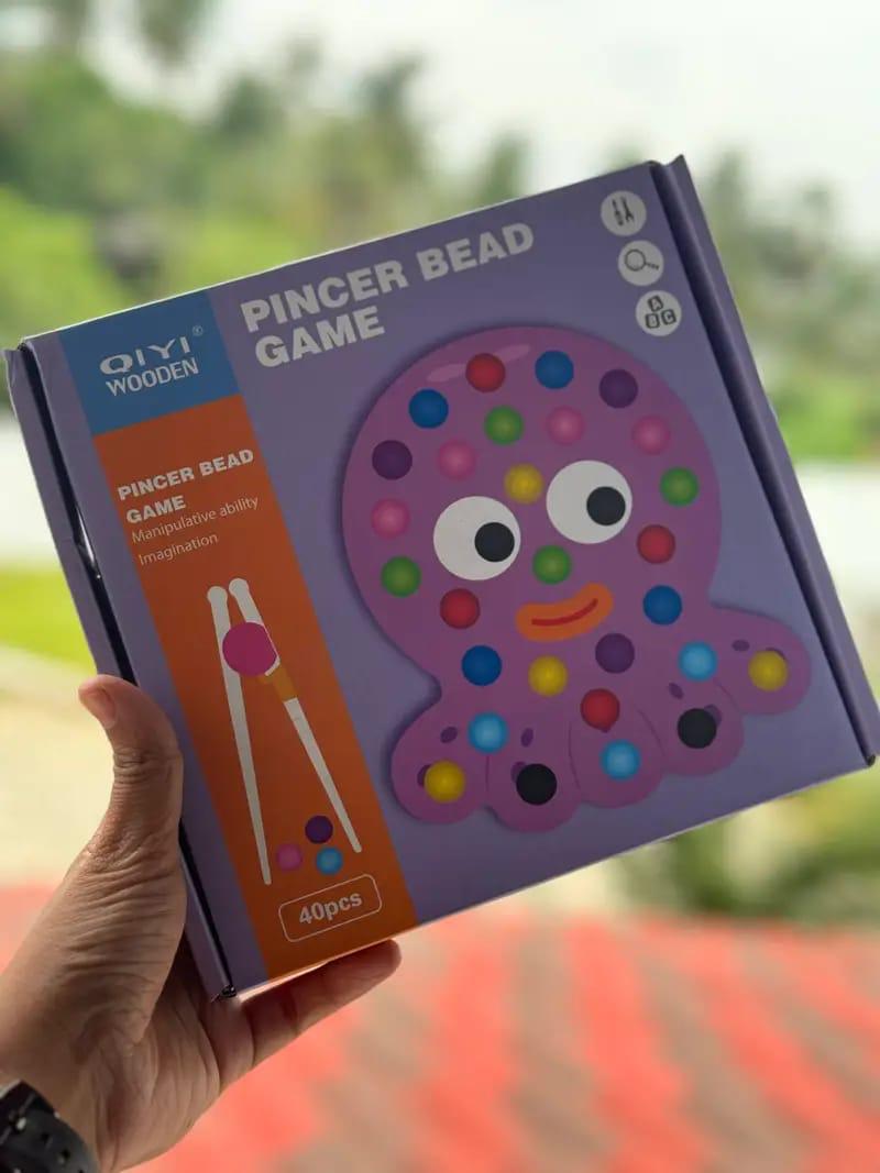 Pincer bead game