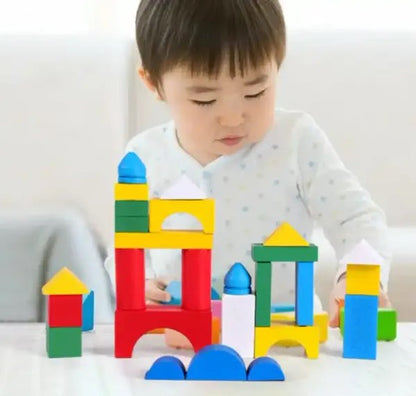26 pcs MINI WOODEN BUILDING BLOCKS