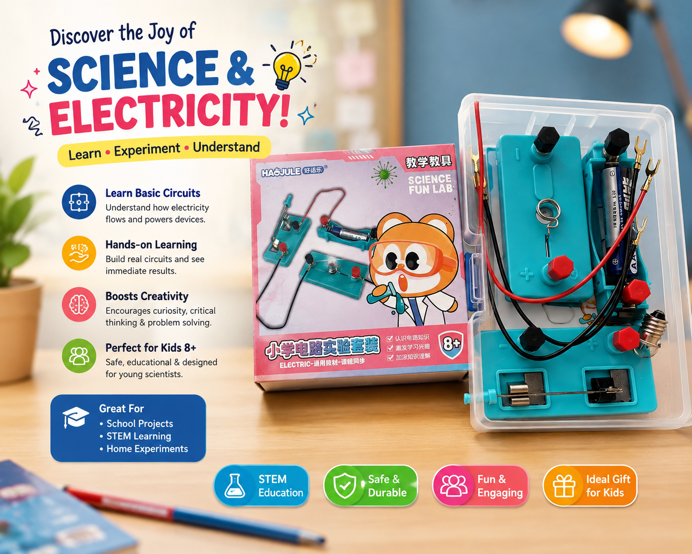 Electric Circuit Experiment Kit