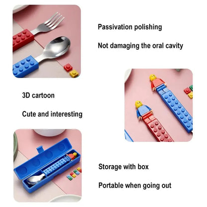 Lego spoon and fork