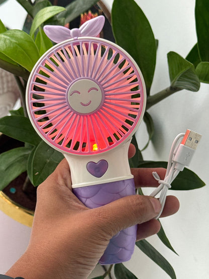 Mini Fan with holder