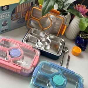 Smiley Partitions Lunch Box