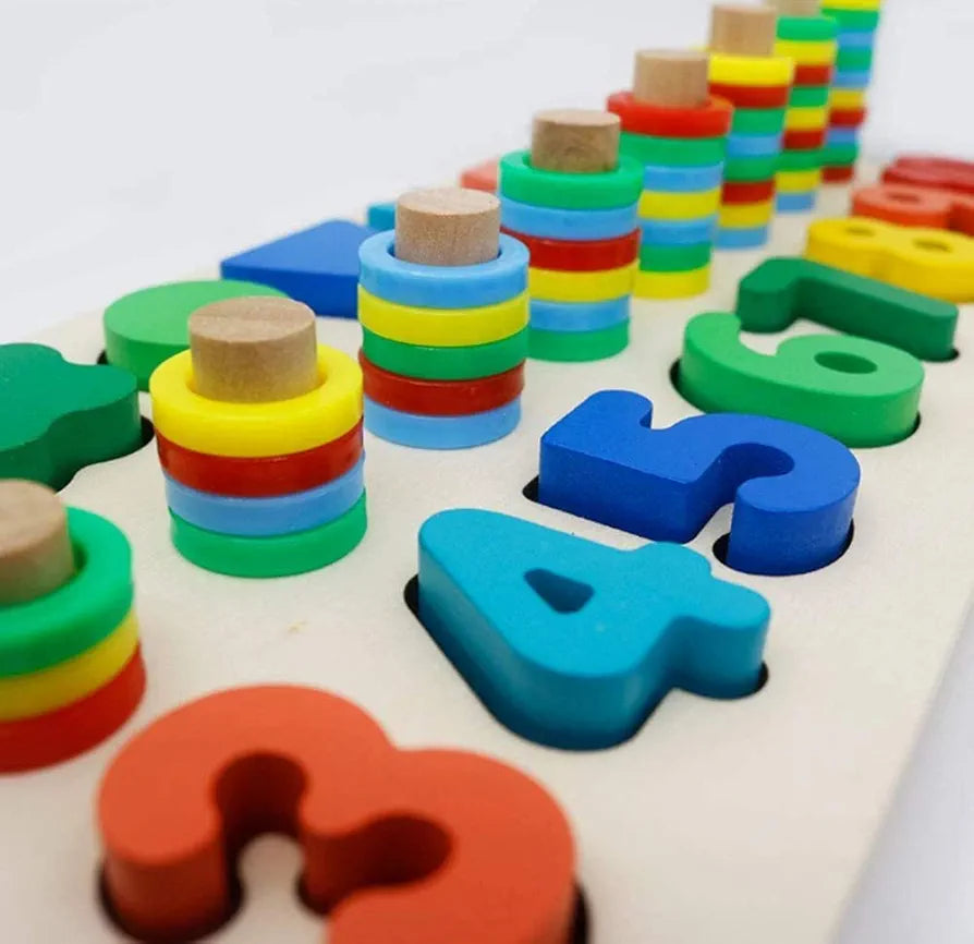 3 in 1 Montessori  puzzle board