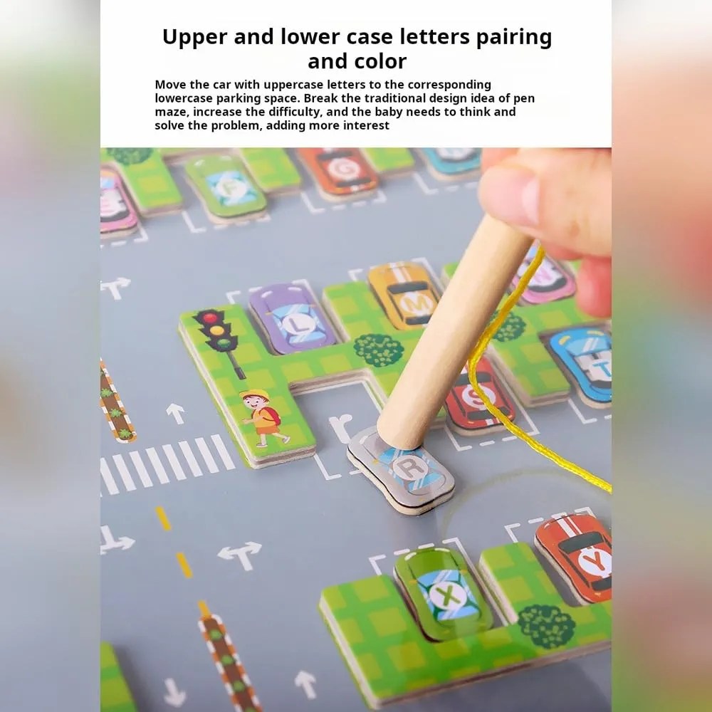 Alphabet Magnetic Maze