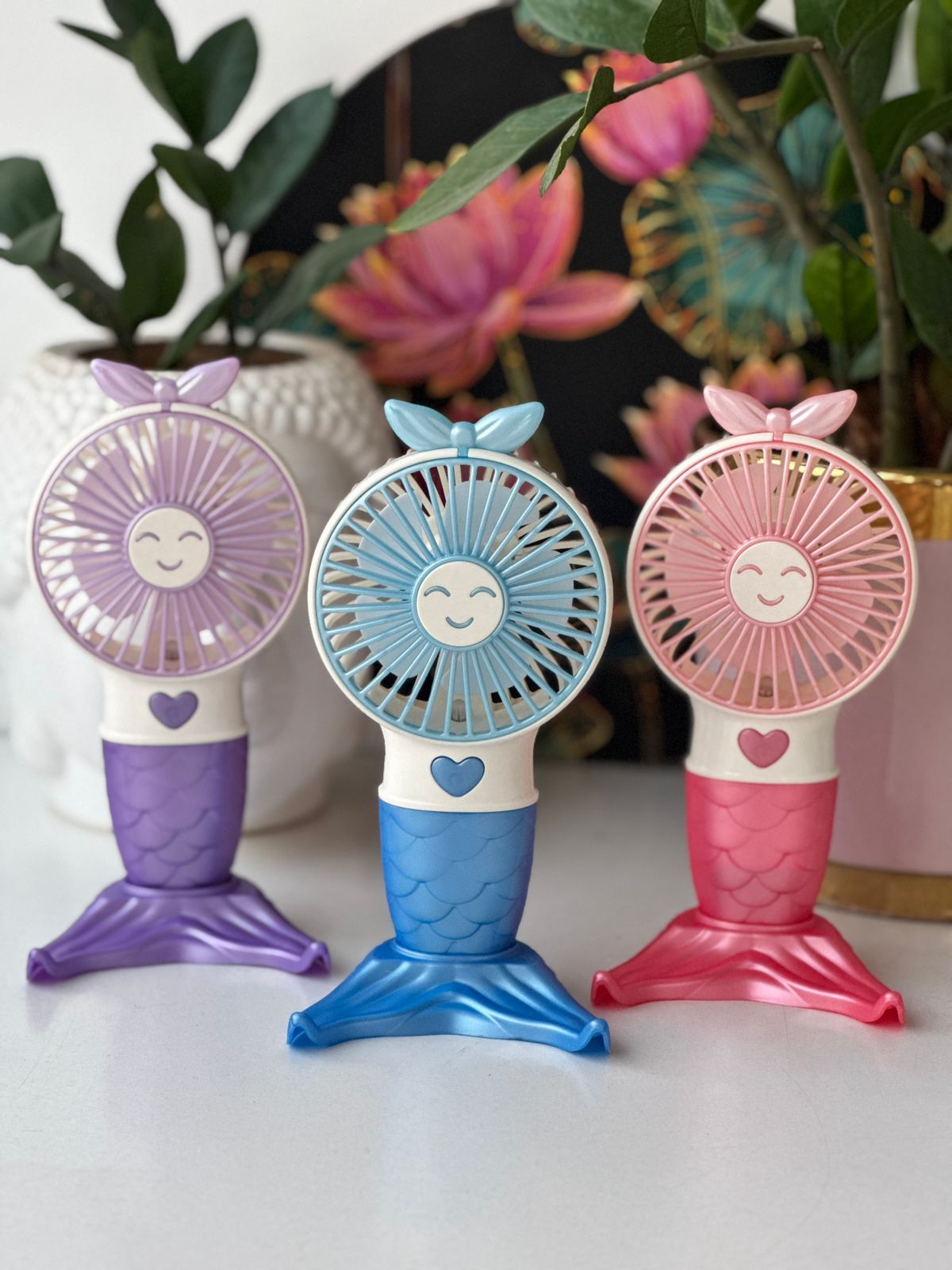 Mini Fan with holder