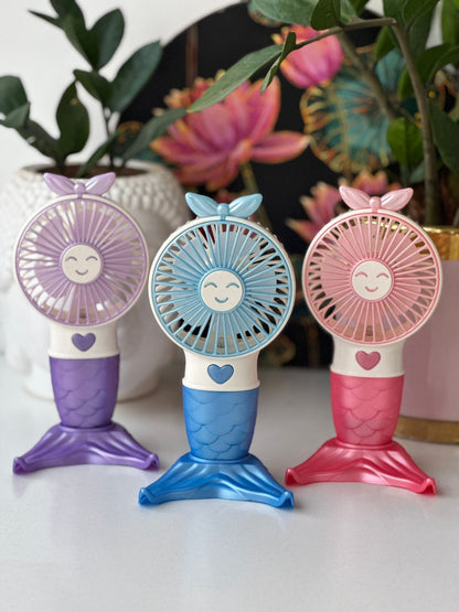 Mini Fan with holder