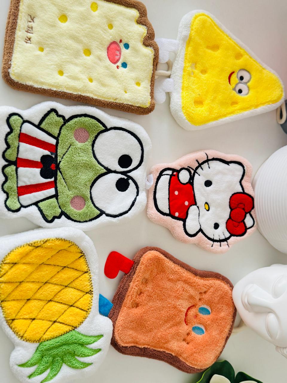 Cute kawaii hand towel