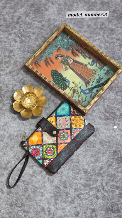 Printed  premium purse/ wallet