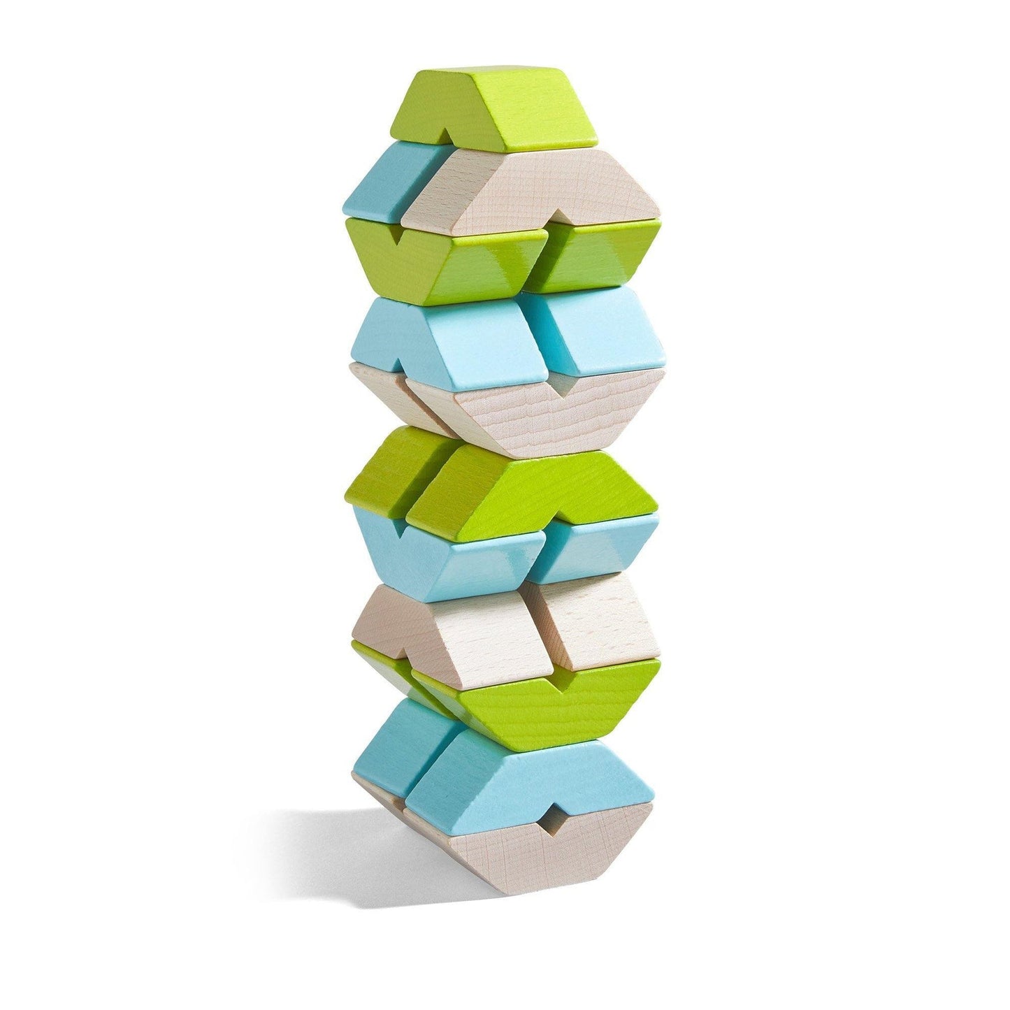 Three dimensional wooden blocks