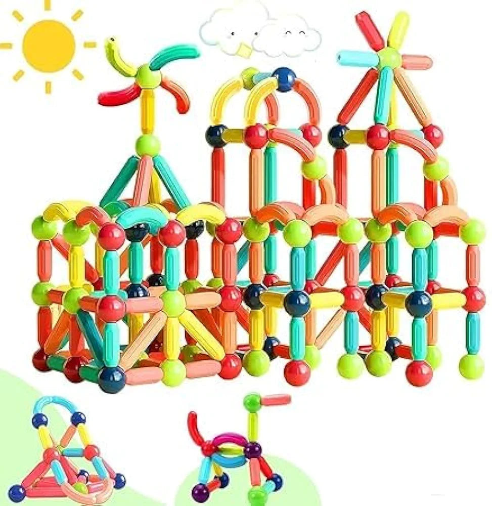 Magnetic sticks and balls(26 pcs)