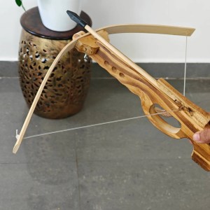 wooden Bow arrow gun