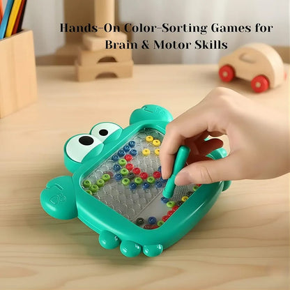 Double sided magnetic drawing board