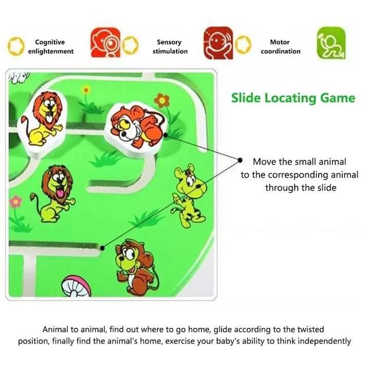 Wooden Maze board