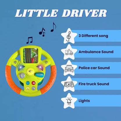 little driver [car steering/Steering wheel]
