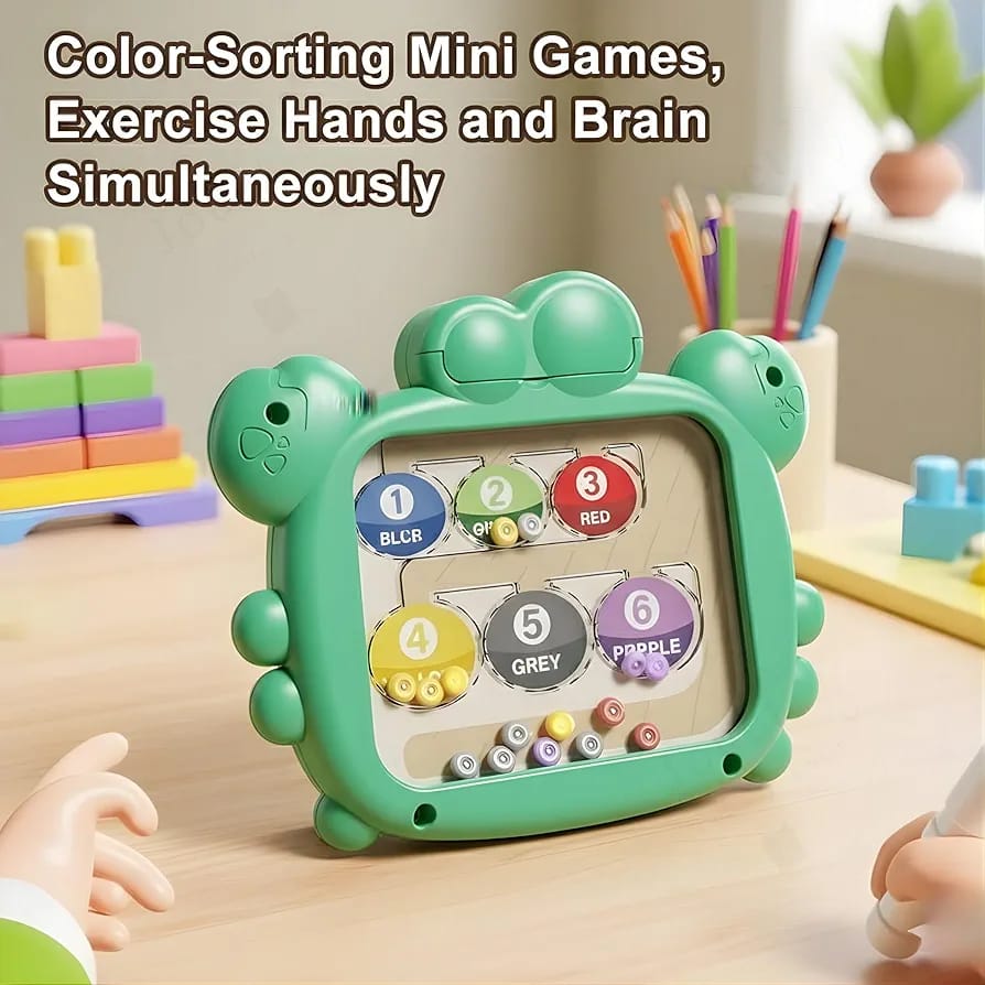 Double sided magnetic drawing board