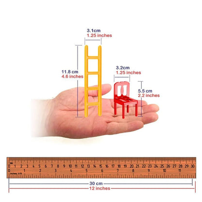 Balancing Chairs and Ladders