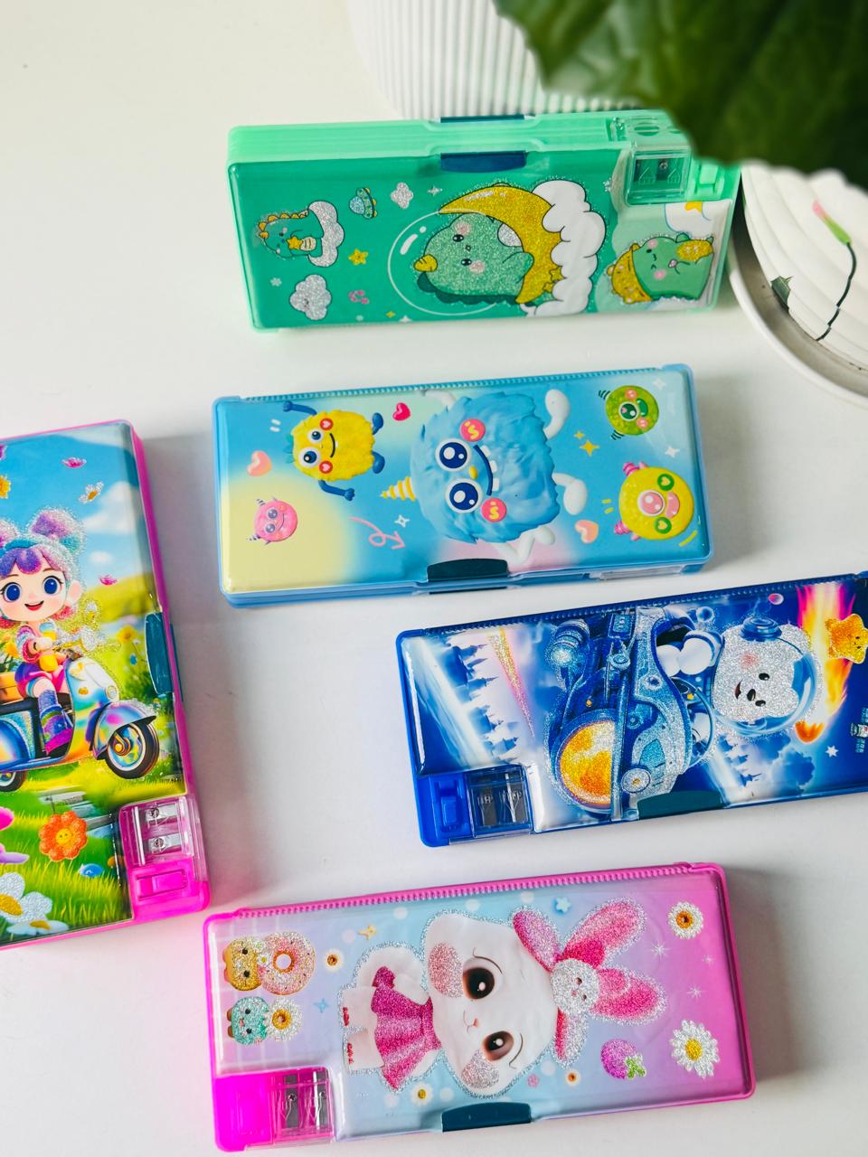 Double sided Pencil box