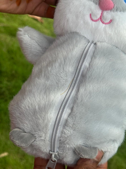 soft plush pouches