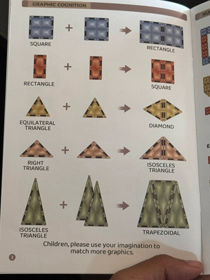 Magic Magnetic Building Blocks (16 pcs )