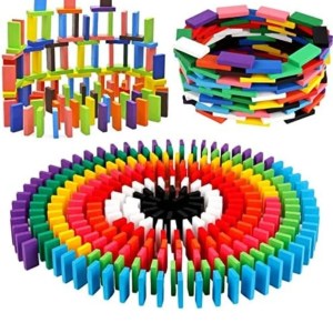 Wooden dominos