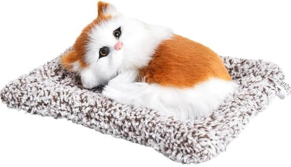 Sleeping Cat Plush Toy