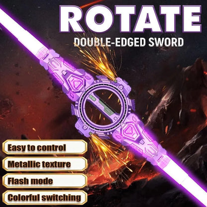 Fire spiral sword