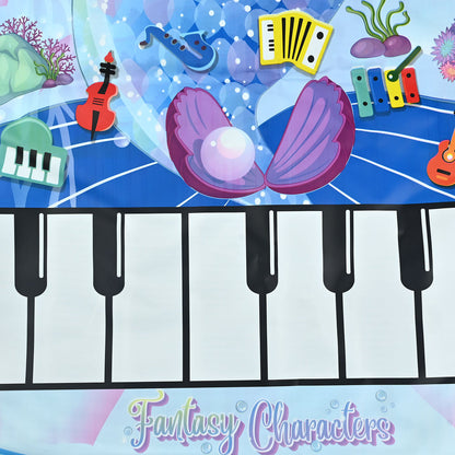 2 in 1  music playmat